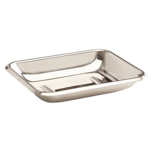 Jabonera de la Colección  Basic, Acero Inoxidable Pulido